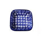 428 Bunzlau vierkant schaaltje 9,5 x 9,5 cm 884X 428 Kleine vierkante schaaltjes 9,5 x 9,5 cm